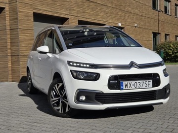 Citroen Grand C4 Picasso II Grand Picasso Facelifting 2.0 BlueHDi 150KM 2018 Salon Polska LIFT 2.0HDI Manual Serwis Alu, zdjęcie 4