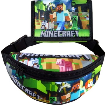 Komplet Portfel Nerka MINECRAFT zestaw GAME