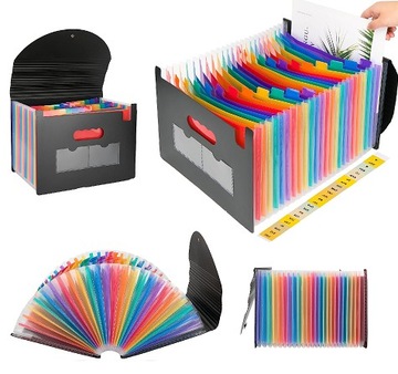 SKŁADANY SEGREGATOR SZUFLADA NA DOKUMENTY BIURO A4