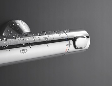 Тропический душ 26 см + смеситель GROHE THERMOSTATIC