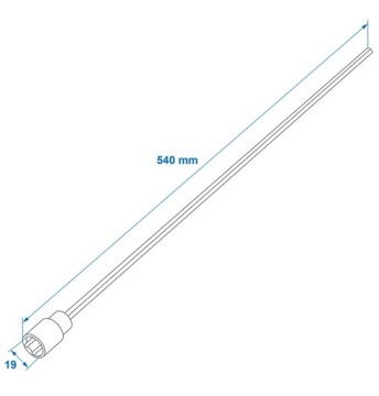 КЛЮЧ ДЛЯ ОПОРЫ КЕМПИНГОВОГО ПРИЦЕПА, ОТВЕРТКА