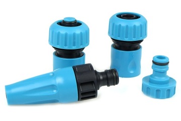 КОМПЛЕКТ БЕЗ СКРУТКИ САДОВОГО ШЛАНГА 3/4 50М + GUN CARRY 2-рамочный разбрызгиватель.