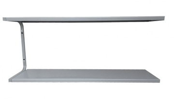 Półka metalowa ścienna 93 cm dodatkowa PG2SD podwójna warsztat loft garaż