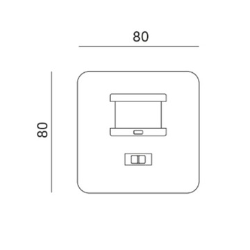 ДАТЧИК ДВИЖЕНИЯ В СУМЕРКАХ ДЛЯ 60 СВЕТОДИОДОВ PIR BOX 160°