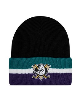 47 Brand Czapka NHL Anaheim Ducks Split Cuff 47 H-SPLCC25ACE-BK Black