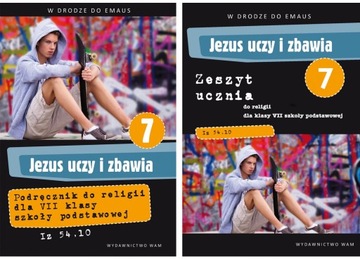 Jezus Uczy i Zbawia kl. 7 podręcznik+ćwiczenia WAM