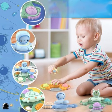 НАБОР СПИННЕРОВ С ПРИСОСКОЙ МОНТЕССОРИ 3 шт.