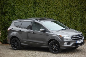 Ford Kuga II SUV Facelifting 2.0 TDCi 180KM 2017 Kuga ST-Line 4x4 2.0TDCI 179PS KeylessGo Panorama Piękna Nowy Olej i Filtry