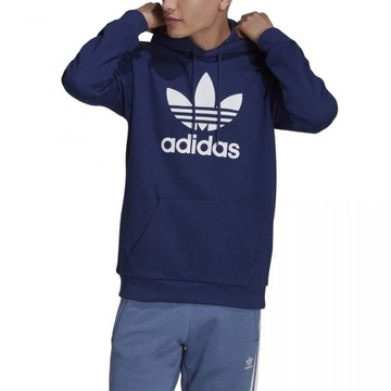 ADIDAS TRF BLUZA GRANATOWA MĘSKA KAPTUR ORIGINALS