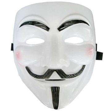 MASKA KARNAWAŁOWA ANONYMOUS VENDETTA HAKERZY