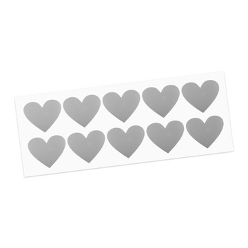 Zdrapki SERCA serduszka 35x30mm konkurs LOVE x10