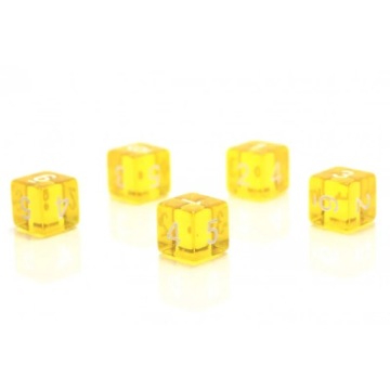 KOSTKA RPG SŁONECZNY KAMIEŃ KOŚĆ SZEŚCIOŚCIENNA K6