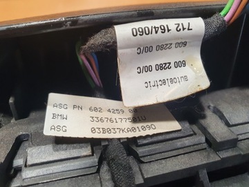 BMW 7 E65 AIRBAG ULOŽENÍ VZDUCHOVÁ ŘIDIČE