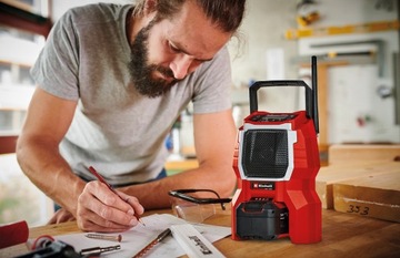 EINHELL RADIO BUDOWLANE AKUMULATOROWE PRZENOŚNE BLUETOOTH DO 49h