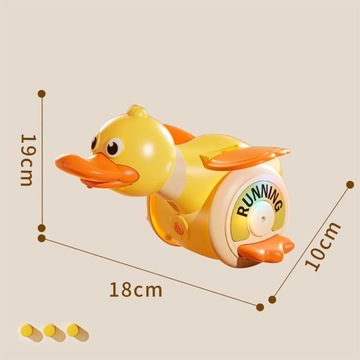 СЕНСОРНАЯ ИНТЕРАКТИВНАЯ ИГРА УТКА, ИГРУШКА ДЛЯ РЕБЕНКА ДЛЯ ПОЛЗАНИЯ