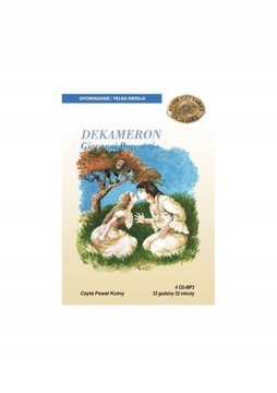 Dekameron Giovanni Boccacio 4CD-MP3 Paweł Kutny