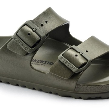 Birkenstock ARIZONA EVA khaki piankowe lekkie klapki roz. 42