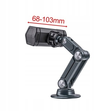 Автомобильный держатель для телефона с зажимом