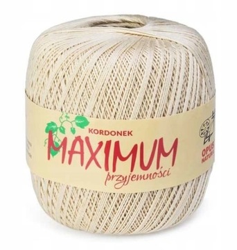 Kordonek MAXIMUM - MAXI Bawełna 100g / 565m - 300