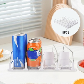 Органайзер для напитков Pusher Soda CA Drink Kitchen Gadget Автоматический напиток 5 ячеек