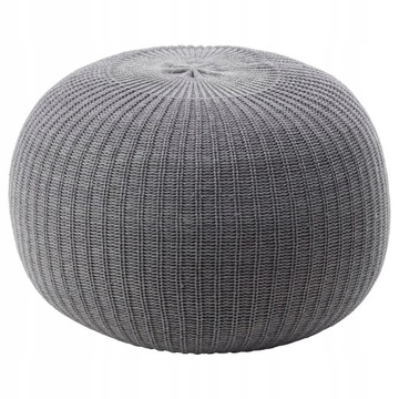 IKEA SANDARED Puf, szary 56cm