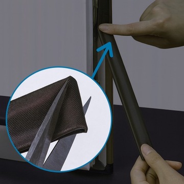 САМОКЛЕЯЩАЯСЯ ПРОКЛАДКА ДЛЯ ОКОН, ДВЕРЕЙ, ОКОННОЙ РАМЫ, УПЛОТНИТЕЛЬНАЯ ЛЕНТА, 4 м