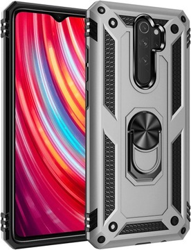 ETUI PANCERNE ARMOR RING DO XIAOMI REDMI NOTE 8 PRO + SZKŁO