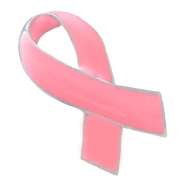 2 szt. Różowa emaliowana wstążka broszki świadomość raka piersi stanik w klapie