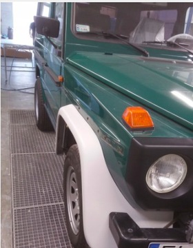 КОЛЕСНЫЕ АРКИ MERCEDES G CLASS W 460 461 463 7 CM STRONG