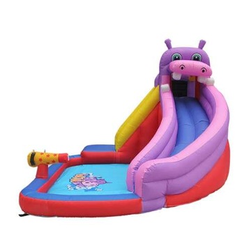 Надувной водный замок Pepita Hippo 400х300х265см со струей воды