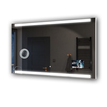 Lustro łazienkowe LED podświetlane 200x90cm z Włącznik i SmartPanel