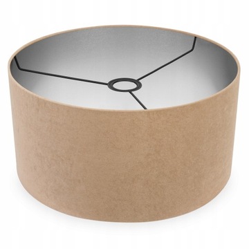 Современный хромированный абажур VELUR 35 см