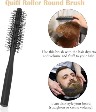 Grzebień męski zestaw do stylizacji włosów, szczotka do włosów, 7 sztuk