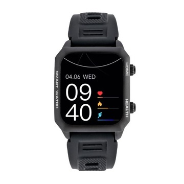 ZEGAREK SMARTWATCH Z CIŚNIENIOMIERZEM PULSOKSYMETR TEMPERATURA PULSOMIERZ