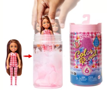 BARBIE Color Reveal Lalka Chelsea Piknik