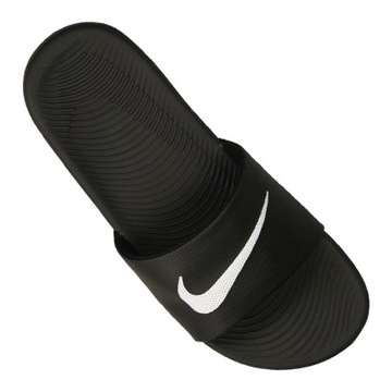 Czarne Syntetyk Buty Klapki Sportowe Nike r.38,5