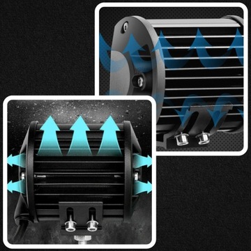 СВЕТОДИОДНАЯ РАБОЧАЯ ЛАМПА 60ВТ ГАЛОГЕННАЯ АВТОМОБИЛЬНАЯ ФАРА 12В 24В