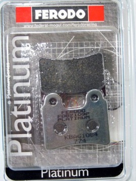 Klocki hamulcowe FERODO AJP 125 200 PR3 PR4 tył