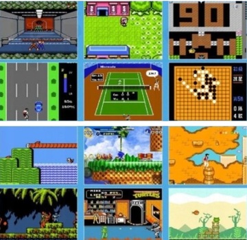 МИНИ-Портативная ретро-игровая консоль 400IN1 GAMEBOY + ТВ-КАБЕЛИ + АККУМУЛЯТОР