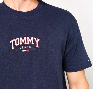 TOMMY HILFIGER JEANS t-shirt koszulka męska XS / S