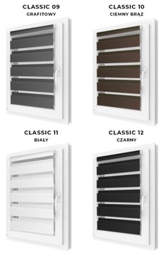 Рулонные шторы «День» и «Ночь», на заказ размером 57х150 см, РАЗНЫЕ ЦВЕТА