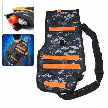TORBA NA WYRZUTNIE NERF MAGAZYNKI I STRZAŁKI