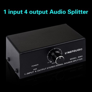 -RCA Stereo Audio Switch Distribution