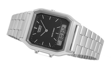 ZEGAREK CASIO AQ-230A RETRO NA PREZENT VINTAGE UNISEX
