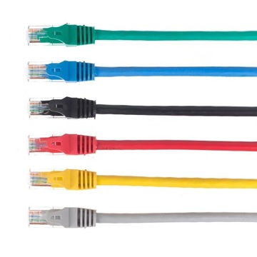 Патч-корд RJ45, кат. 5e UTP, 0,5 м, Netrack, черный