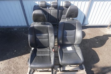 HONDA CIVIC IX FOTELE GRZANE KANAPA SKORA CZARNA 2011-2016rok UK