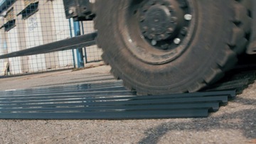 Плита ПОЛИКАРБОНАТ трапециевидная 0,9х3,0 м прозрачная