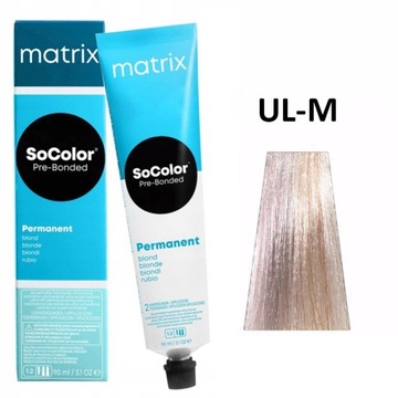 MATRIX SOCOLOR PRE-BONDED PERMANENT BLONDE FARBA DO WŁOSÓW UL-M 90ML