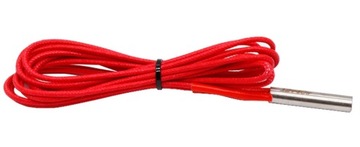 grzałka do drukarki 3D, 12V, 40W, 6X30 mm, 1mb