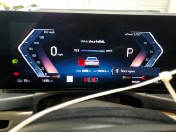 BMW i4 Gran Coupe Facelifting xDrive 40 401KM 2024 BMW i4 2024r., Xdrive 40,, od ubezpieczalni Elektryczny 401KM, zdjęcie 9